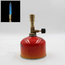 High Temperature Brass Gas Turbo Torch Propane Weld Plumbing Portable Bunse