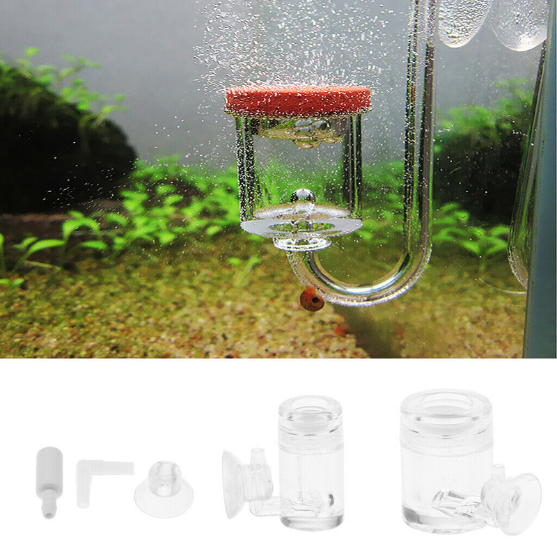 High Efficiency Aquarium Fish Tank CO2  Diffuser with Suction Cup S