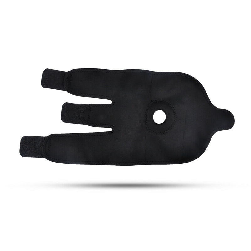 3 Strap Knee Brace Stabilizer Wrap Support Guard Patella Arthritis Adjustable J8