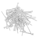 80pcs 83mm Wooden Professional Golf Tees System White Striped Digital Scale