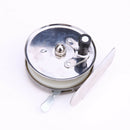 Ice Fishing Mini Pole Line Reel Rods Shrimp Metal Steel Lightweight Portabl