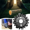 2.5" 8 Tooth AngleGrinder Disc Tooth Chain Saw Carving Best Culpting Tool T6M9