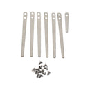 1 Set Metal Springs Leaf with Screws 3.5cm/1.37inch for Clarinets Accessory