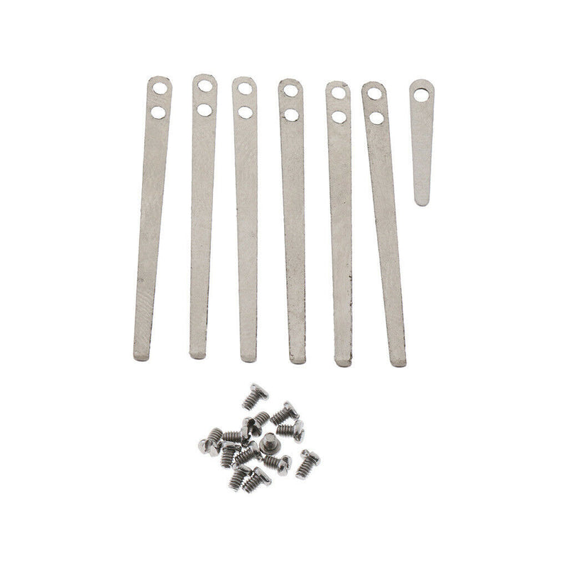 1 Set Metal Springs Leaf with Screws 3.5cm/1.37inch for Clarinets Accessory