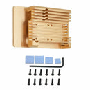 Protective Case Shell Enclosure Heat Sinks Aluminum Alloy for Raspberry Pi4