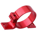 Red External Fuel Pump Filter Mounting Bracket Holder For Walbro Sytec & Bosch