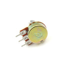 5pcs B200K B204 ohm Single Linear Taper Rotary Potentiometers M&