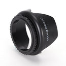 58mm Premium ABS Plastic Flower Shape Lens Hood For Canon Gw