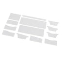 13pcs Leather Sewing Tool Clear Acrylic Wallet Purse Stencil Template Crafts