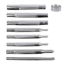 50 Set 4 Sizes Leather Rivets Single Cap Rivet Tubular Metal Studs With 9 P A5V1