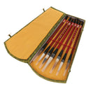 Set of 7pcs Chinese Calligraphy Brush Pen Writing Painting Art Crafts Assorted
