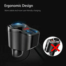 Multi Car Smoke Socket 2 Way Lighter Splitter Charger Power Adapter Dual USB Hn