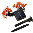 Garden Solar Lights,50 LED Honeybee Garden Fairy Lights,8 Mode 7M/ 24Ft Wat