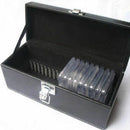 Storage Box Case Faux Leather For NGC PCGS ANACS Certified Coin Holders Slabs