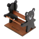 Removable Wooden Desktop Washi Paper Tape Dispenser Roll Tape Holder Storage