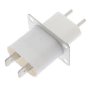 5Pcs Electronic Microwave Oven Magnetron 4 Filament Pin Sockets Converter Hom-