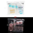 7Pcs Travel Mini Plastic Transparent Empty Makeup Container Bottle Set New