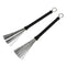 2 x Retractable Loop End Drum Brush Drumsticks Rock Jazz