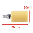 2PCS 50X70Mm PP Steel Flat Roller Bearing Guiding Wheel 6201 M12 Screw for  F9N7