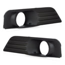 2pcs Fog Light Lamp Grille Grill Cover 2 Front Bumper fit for 2004-08 Ford Focus