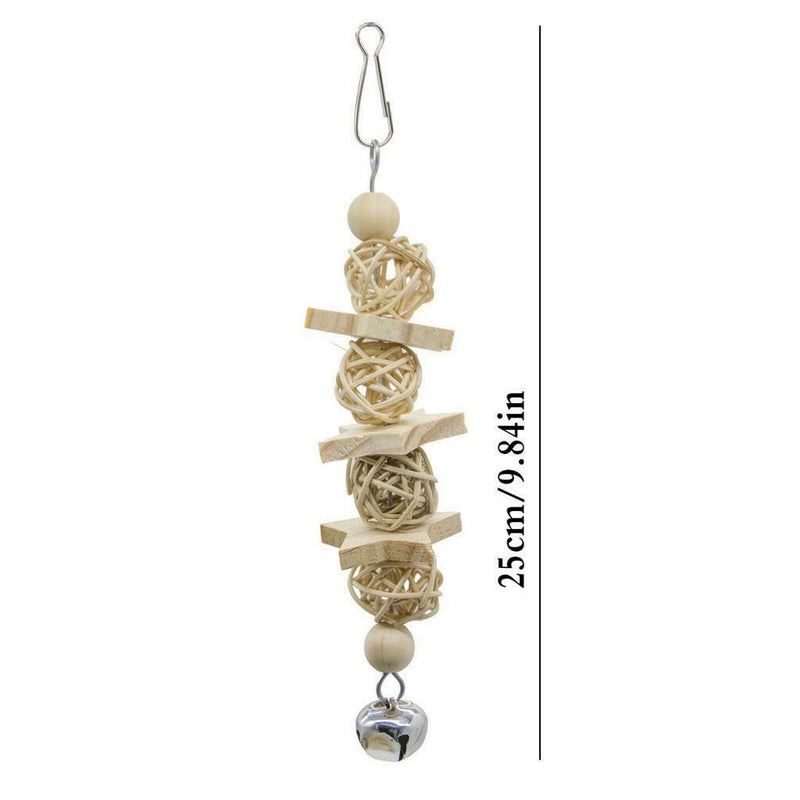 8x Bird Parrots Laddeer Toys Parrots Climbing Toys For Small Medium Bird