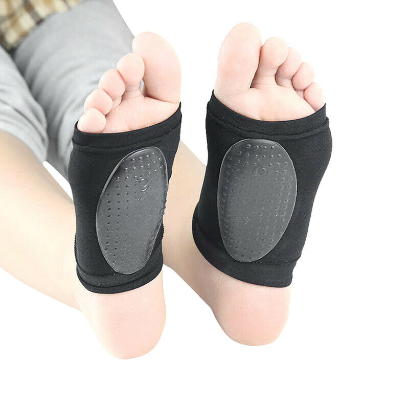 1Pair Arch Support Sleeves Plantar Foot Care Flat Feet Cushions Orthotic Pad Gw