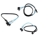 1.5ft 6Gbps Mini SFF-8087 36Pin to 7Pin Sata Hdd Hard Drive Splitter Cable