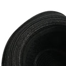 Straw Hat Fedora - Panama Trilby Style Packable Crushable Summer Sun Mens L