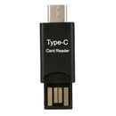 USB 3.1 Type C USB-C to Micro-SD TF Card Reader Adapter for Macbook PC P8J7