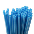 36 Pieces Universal Motocross Wheel Rim Spoke Wraps Skins Cover Light Blue