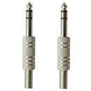 6.35mm 1/4'' Plugs Audio Cable Amplifier Connectors Spring for Guitar Bass