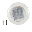 2PCS Marine Boat RV LED Ceiling / Cabin / Dome Light Blue LED Waterproof 12V
