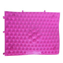 Rubber Sport Leisure Acupuncture Foot Massage Mat Shiatsu Sheet Pink