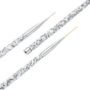 Professional Nail Art Liner Brush UV Gel Painting Acrylic Nail Brushes Stri V5S3