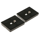 2Pcs Professional Camera Quick Release Plate for  FPH-52Q FPH-61G T3 T3S