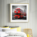 5D Double-Decker Bus Mosaic Home Decor Full Drill Diamond Painting Bead Art A