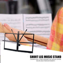 Folding Music Stand Music Sheet Tripod Holder Guitar Violin Score Rack