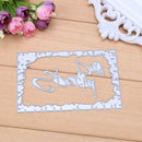 2pcs Metal Cutting Die Stencil for DIY Special Day Scrapbooking Album Craft