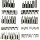 33 Pieces 60mm 1/4 Inch Hex Head Batch Electric Screwdriver Bit  Set