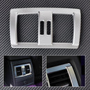 fit for BMW 1 2 3  Series F30 F34 Armrest Rear Air Vent Trim Chrome Cover Hf