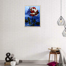 5D DIY Full Drill Diamond Painting Novelty Flower Cross Stitch Embroidery