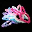 Plush Rabbit Ear LED Hair Hoop Flashing Glow Headband Accessories Party Suppl OZ
