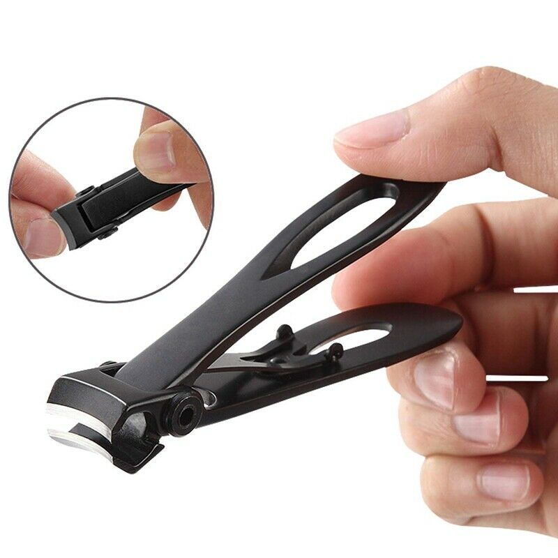 Nail Clipper Set Thick Toenail & Fingernail Cutter With Wide Jaw Opening St H7N2