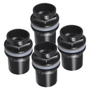 4 Pcs Durable Aquarium Fish Tank Connector Water Tube Pipe Joint Adapter, Easy