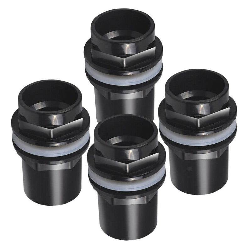 4 Pcs Durable Aquarium Fish Tank Connector Water Tube Pipe Joint Adapter, Easy