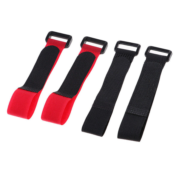 4Pcs/Pack RC Airplane Lipo Battery Belt Protector 20x200mm Hook & Loop Strap