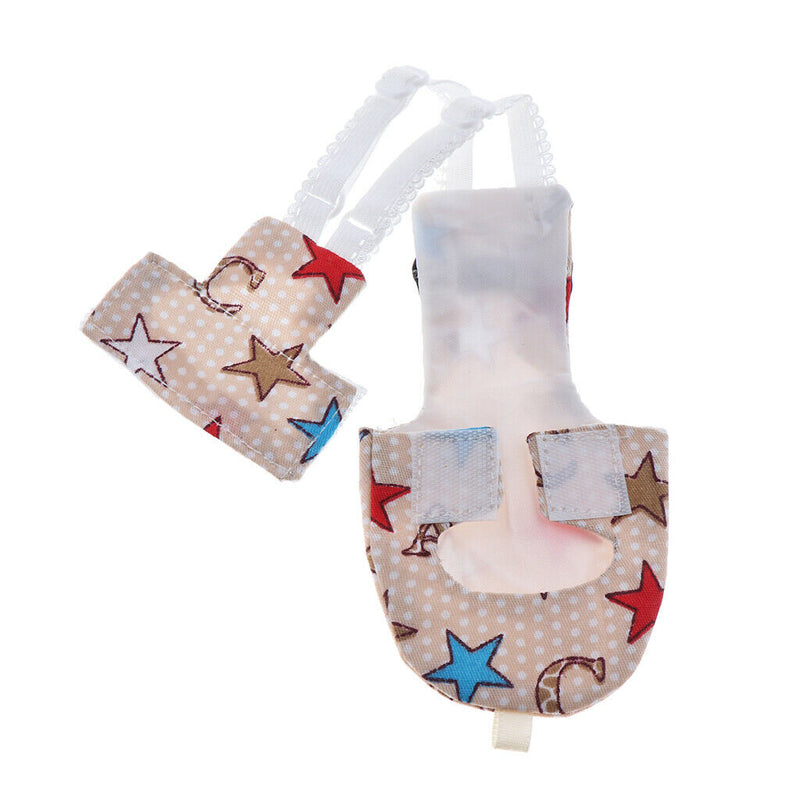 2Pcs Size M Parrot Diaper Reusable Washable Nappies Flight Suit For Small To