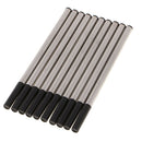 Pack of 10Pcs Metal Pen Refills Pen Replacement Smooth Writing 0.5mm Tip