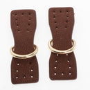 12-Lot PU Leather Bag Bottom Shaper Twist Lock for Handbag Bag Making Supplies