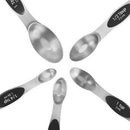 Magnetic Measuring Spoons Stainless Steel Measuring Spoons Set of 5 for Mea R5O6